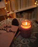 شمع معطر جار متوسط بارون بهاری دو