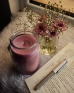 شمع معطر جار متوسط بارون بهاری سه