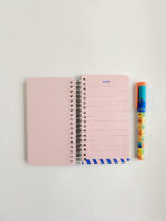 دفترچه to do list سرخابی فیروزه صفحات