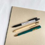 دفتر بی خط بزرگ قلب آبی ورق