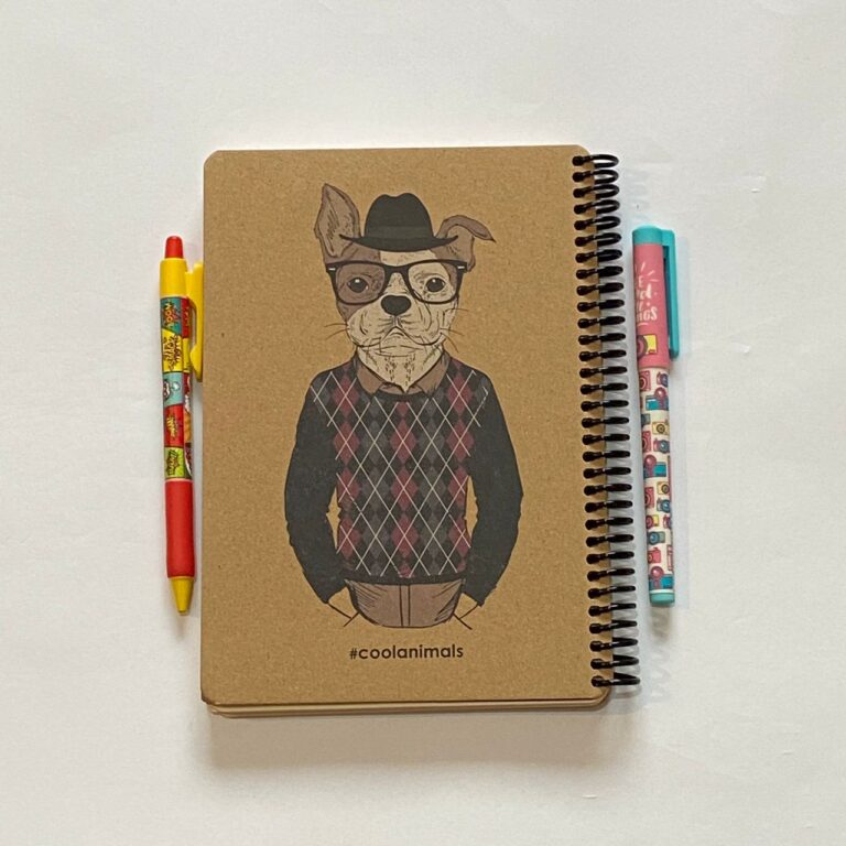 دفتر خط دار بولداگ