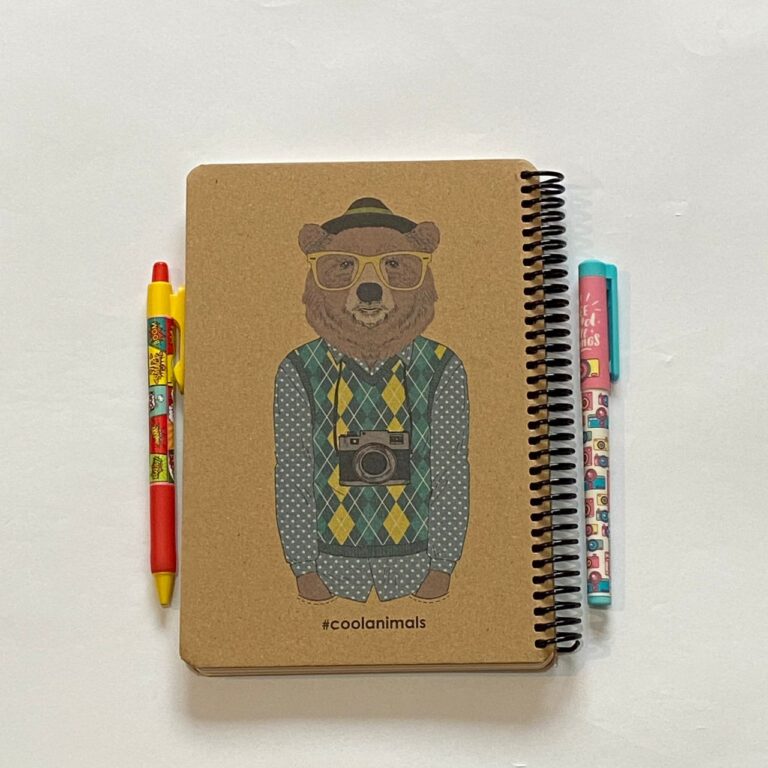 دفتر خط دار خرس