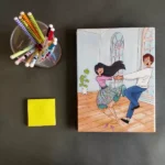دفتر کلاسوری زوج رقصان