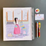آلبوم عکس چسبی دختر مسافر