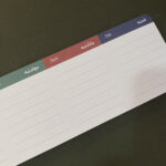 دفتر برنامه ریزی رومیزی هفتگی سفید 6