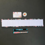 دفتر برنامه ریزی رومیزی هفتگی گل مشکی 5