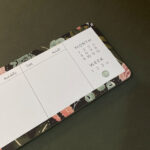 دفتر برنامه ریزی رومیزی هفتگی گل مشکی 6