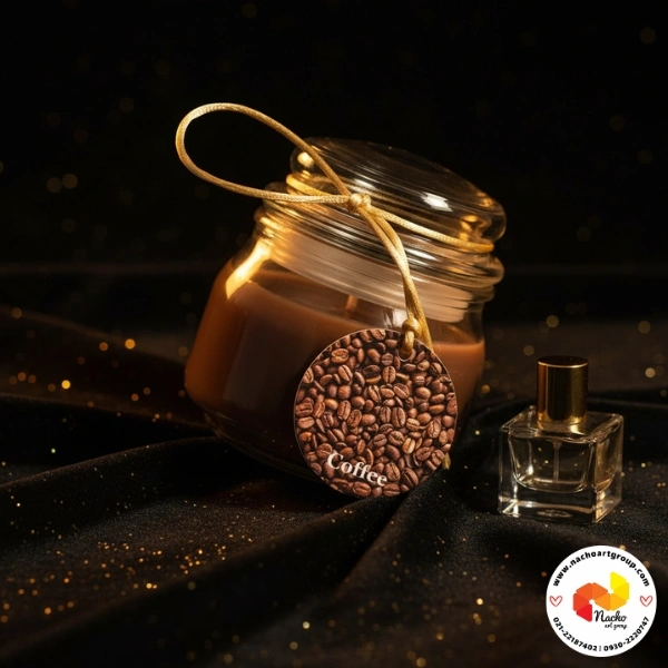 شمع معطر جار کوچک قهوه شمع معطر جار کوچک قهوه